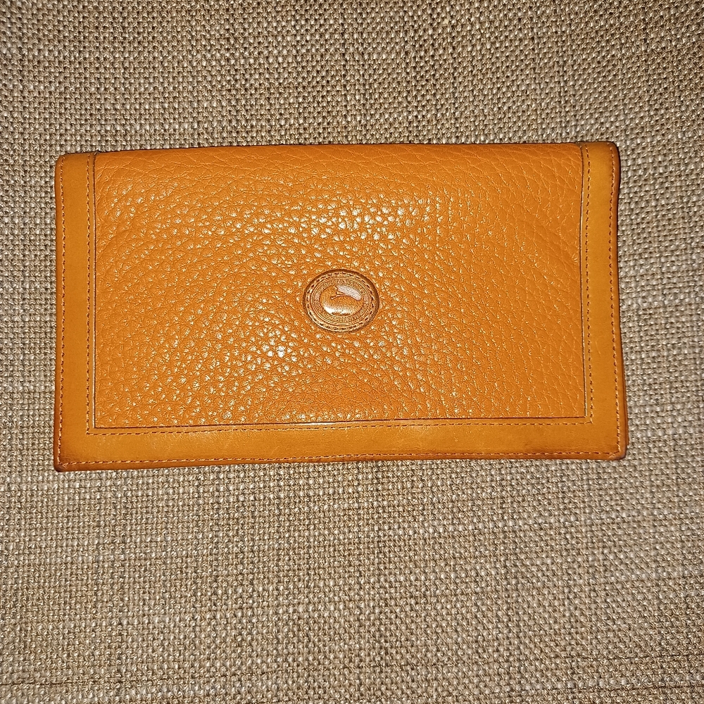 Dooney and Bourke Leather Checkbook Cover